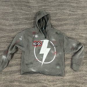 ACDC lightening bolt sweatshirt